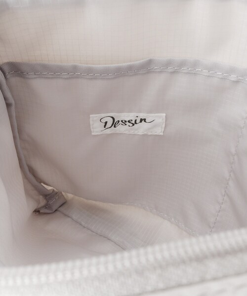 Dessin(デッサン)の「ドローコードサコッシュ(ショルダーバッグ・レディース・モスグリーン/ブラック/オフホワイト・00)」の20枚目の写真