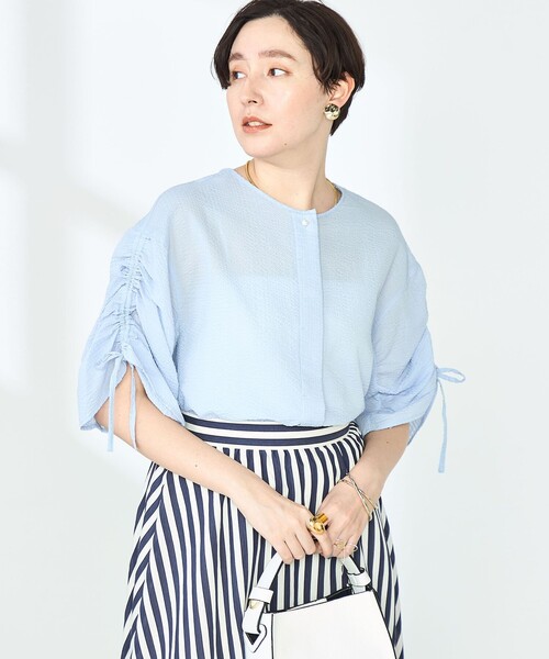 サッカー2wayブラウス セール】サッカー2WAYブラウス（シャツ/ブラウス）｜COLLAGE