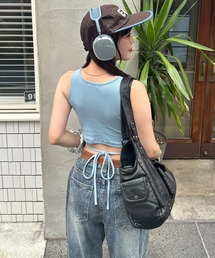 napinna maison | 【napinna maison×HIINA】ウエストリボンタンクトップ(タンクトップ)