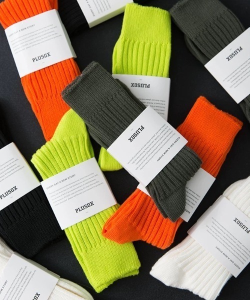 ampm（エーエムピーエム）の「ネオンカラーベーシックカラー　ソックス(3足セット）（ソックス/靴下・レディース・ブラック×ホワイト/グリーン×オレンジ/ブラック×グリーン/ブラック×グレー・FREE）」の11枚目の写真