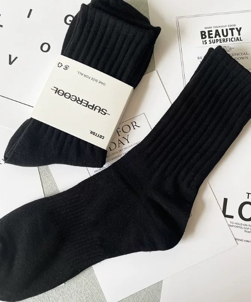 ampm（エーエムピーエム）の「ネオンカラーベーシックカラー　ソックス(3足セット）（ソックス/靴下・レディース・ブラック×ホワイト/グリーン×オレンジ/ブラック×グリーン/ブラック×グレー・FREE）」の21枚目の写真