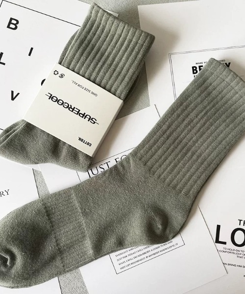 ampm（エーエムピーエム）の「ネオンカラーベーシックカラー　ソックス(3足セット）（ソックス/靴下・レディース・ブラック×ホワイト/グリーン×オレンジ/ブラック×グリーン/ブラック×グレー・FREE）」の13枚目の写真