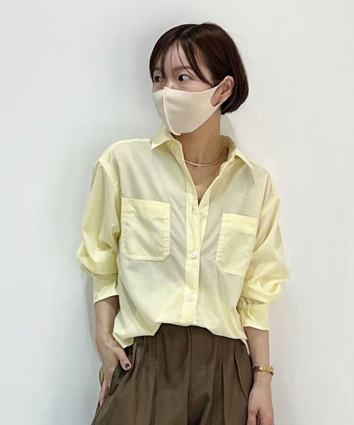 【低身長caho146cmさんプロデュース】2WAYシャツ 低身長caho146cmさんプロデュース】2WAYシャツ（シャツ/ブラウス
