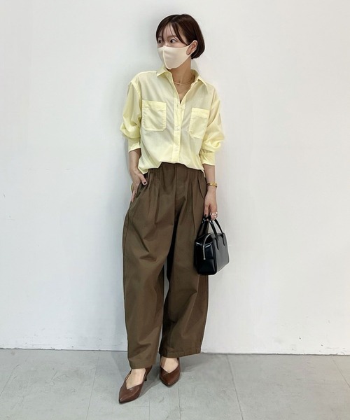 【低身長caho146cmさんプロデュース】2WAYシャツ セール】【低身長caho146cmさんプロデュース】2WAYシャツ