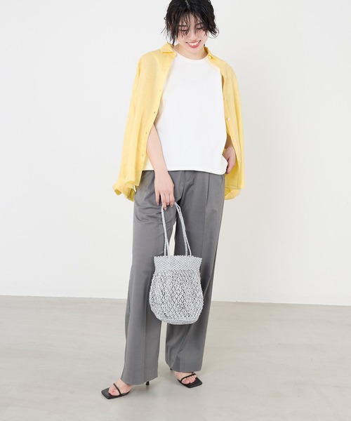 The Bagmati（ザバグマティ）の「【The Bagmati】メタリックコードバッグ-METALIC LUREX BAG（ハンドバッグ・レディース・ゴールド/シルバー・FREE）」の5枚目の写真