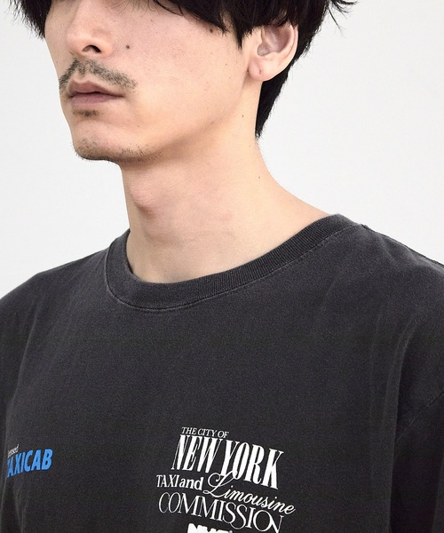 RATTLE TRAP(ラトルトラップ)の「【GOOD ROCK SPEED】プリントTシャツ(NYC/ニューヨーク)(Tシャツ/カットソー・メンズ・チャコールグレー・M/L/LL)」の4枚目の写真