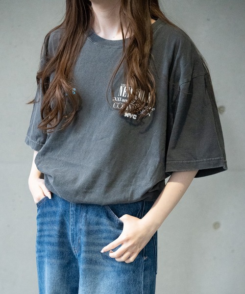 RATTLE TRAP(ラトルトラップ)の「【GOOD ROCK SPEED】プリントTシャツ(NYC/ニューヨーク)(Tシャツ/カットソー・メンズ・チャコールグレー・M/L/LL)」の3枚目の写真