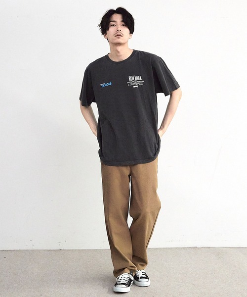 RATTLE TRAP(ラトルトラップ)の「【GOOD ROCK SPEED】プリントTシャツ(NYC/ニューヨーク)(Tシャツ/カットソー・メンズ・チャコールグレー・M/L/LL)」の8枚目の写真