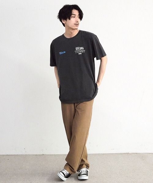 RATTLE TRAP(ラトルトラップ)の「【GOOD ROCK SPEED】プリントTシャツ(NYC/ニューヨーク)(Tシャツ/カットソー・メンズ・チャコールグレー・M/L/LL)」の9枚目の写真