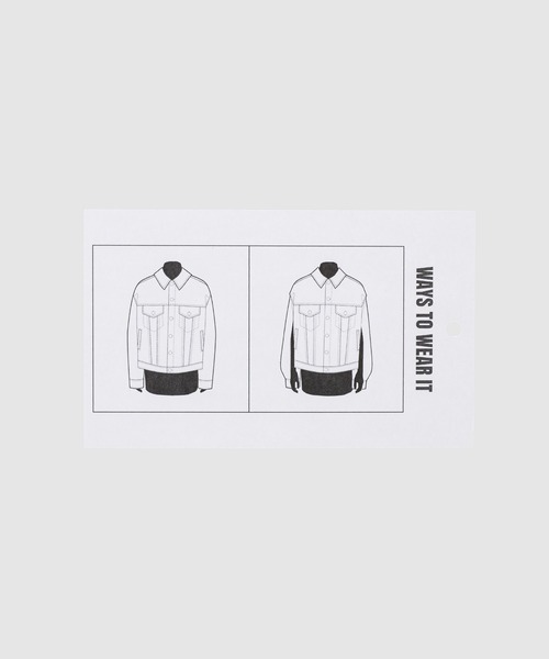 MM6 Maison Margiela（ｴﾑｴﾑｼｯｸｽ ﾒｿﾞﾝ ﾏﾙｼﾞｪﾗ）の「KABAN（デニムジャケット・レディース・その他・36）」の4枚目の写真