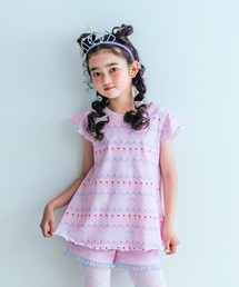 fafa（フェフェ）の「PAVI | チュニック - シャーベットピンクパーラー（Tシャツ/カットソー）」