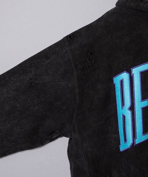 F-LAGSTUF-F(フラグスタフ)の「23AW-FS-33 BED-STUYBORO HOODIE(パーカー・メンズ・ピンク/グレー/ブラック・M/L/XL)」の15枚目の写真