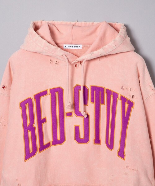 F-LAGSTUF-F(フラグスタフ)の「23AW-FS-33 BED-STUYBORO HOODIE(パーカー・メンズ・ピンク/グレー/ブラック・M/L/XL)」の19枚目の写真