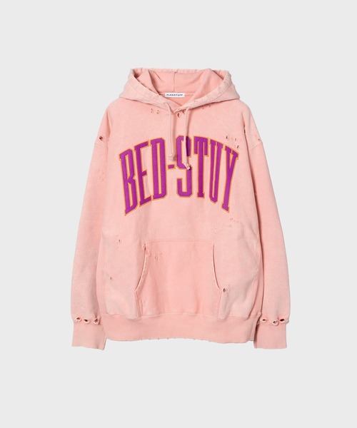 F-LAGSTUF-F(フラグスタフ)の「23AW-FS-33 BED-STUYBORO HOODIE(パーカー・メンズ・ピンク/グレー/ブラック・M/L/XL)」の3枚目の写真