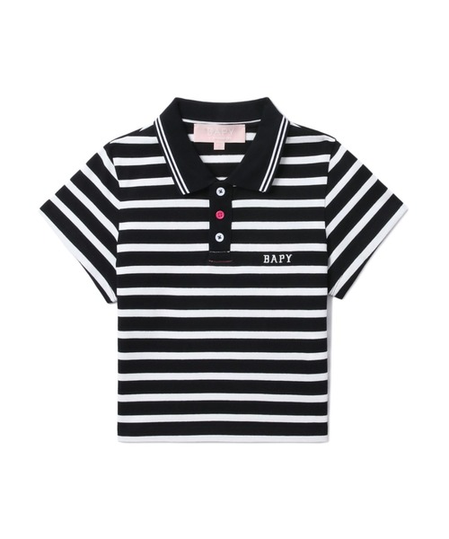 BAPY BODYCON POLO SHIRT