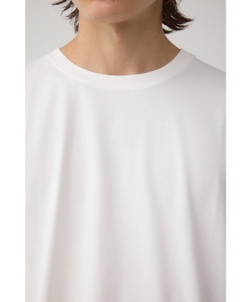 AZUL by moussy(アズールバイマウジー)の「異素材スウィッチングトップス(Tシャツ/カットソー・メンズ・ホワイト系その他/ベージュ系その他/ブラック系その他・MEDIUM/LARGE)」の10枚目の写真