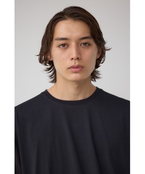AZUL by moussy(アズールバイマウジー)の「異素材スウィッチングトップス(Tシャツ/カットソー・メンズ・ホワイト系その他/ベージュ系その他/ブラック系その他・MEDIUM/LARGE)」の13枚目の写真