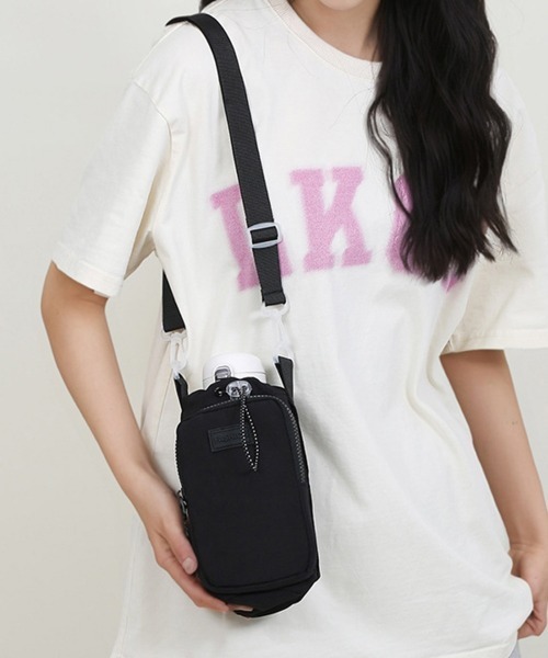 Miniministore(ミニミニストア)の「スマホポシェット ミニショルダーバッグ夏(ショルダーバッグ・レディース・ピンク/ベージュ/グレー/ブラック/ブルー・FREE)」の2枚目の写真