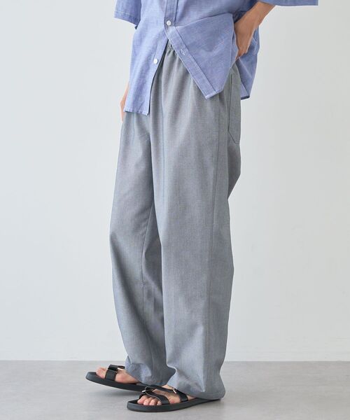 CRAFT STANDARD BOUTIQUE（クラフトスタンダードブティック）の「速乾/接触冷感/UVカット DRYMIXオックスフォードイージーパンツ（その他パンツ・メンズ・グレー/ブルー/オフホワイト・M/XL/L）」の6枚目の写真