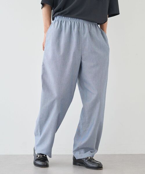 CRAFT STANDARD BOUTIQUE（クラフトスタンダードブティック）の「速乾/接触冷感/UVカット DRYMIXオックスフォードイージーパンツ（その他パンツ・メンズ・グレー/ブルー/オフホワイト・M/XL/L）」の11枚目の写真