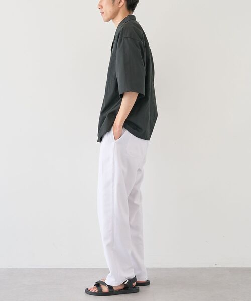 CRAFT STANDARD BOUTIQUE（クラフトスタンダードブティック）の「速乾/接触冷感/UVカット DRYMIXオックスフォードイージーパンツ（その他パンツ・メンズ・グレー/ブルー/オフホワイト・M/XL/L）」の21枚目の写真