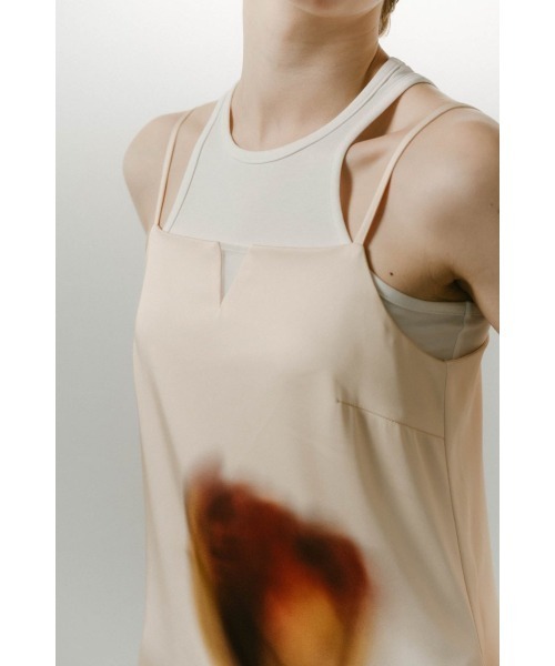 Knuth Marf（クヌースマーフ）の「flower print satin dress（ワンピース・レディース・ブラック/イエロー・SMALL/X-SMALL）」の19枚目の写真