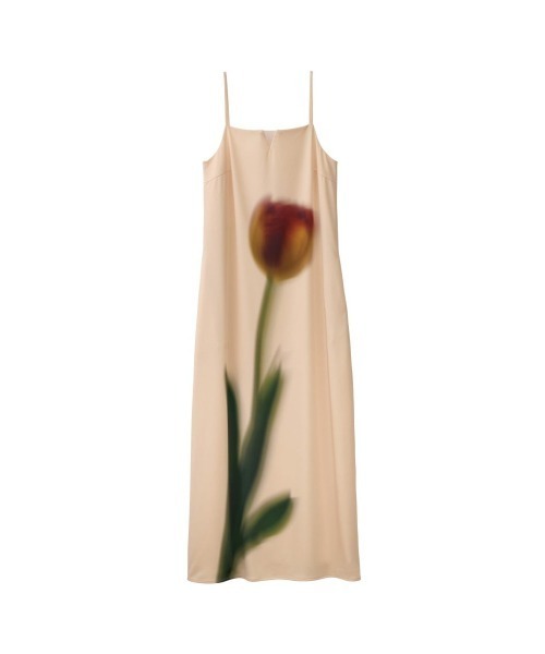 kkさま専用Knuth Marf flower print satindress Knuth Marf - flower print satin dress / フラワープリント