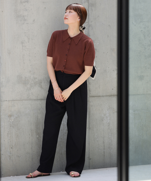 イエナ IENA iena B. ポロシャツニット B. ポロシャツニット（ニット/セーター）｜IENA（イエナ）の