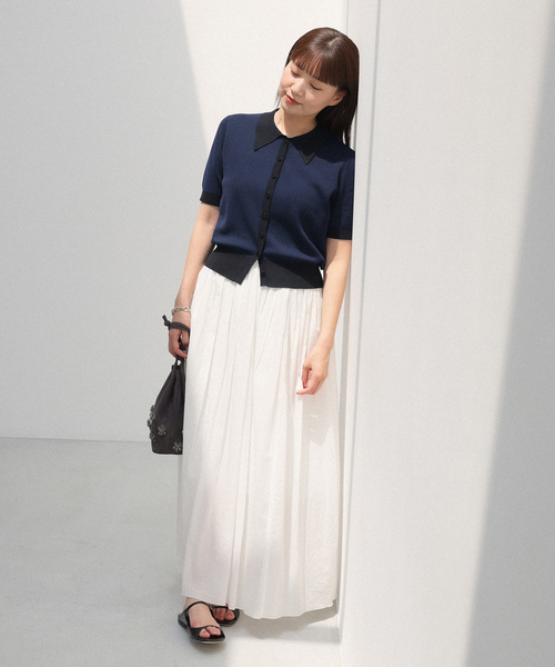 B. ポロシャツニット（ニット/セーター）｜IENA（イエナ）の