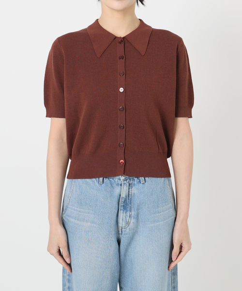 イエナ IENA iena B. ポロシャツニット B. ポロシャツニット（ニット/セーター）｜IENA（イエナ）の