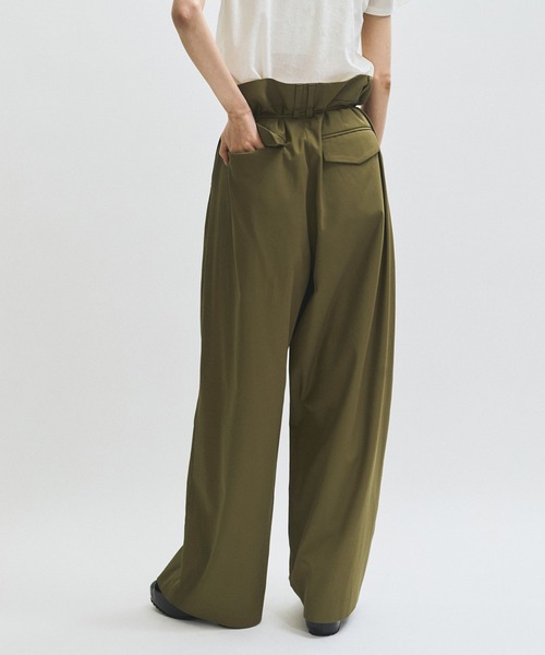 ADAM ET ROPE'（アダムエロペ）の「ドロストドカンパンツ（その他パンツ・レディース・カーキ/ブラック・38/36/34）」の8枚目の写真