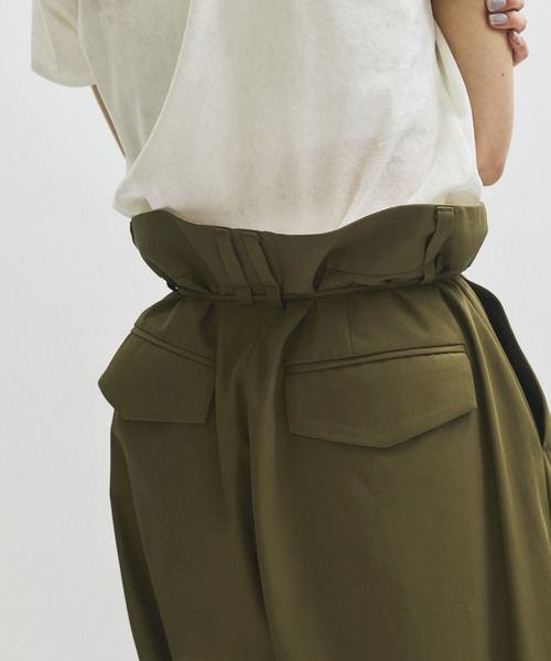 ADAM ET ROPE'（アダムエロペ）の「ドロストドカンパンツ（その他パンツ・レディース・カーキ/ブラック・38/36/34）」の10枚目の写真