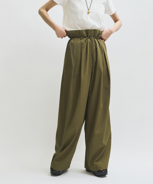 ADAM ET ROPE'（アダムエロペ）の「ドロストドカンパンツ（その他パンツ・レディース・カーキ/ブラック・38/36/34）」の22枚目の写真