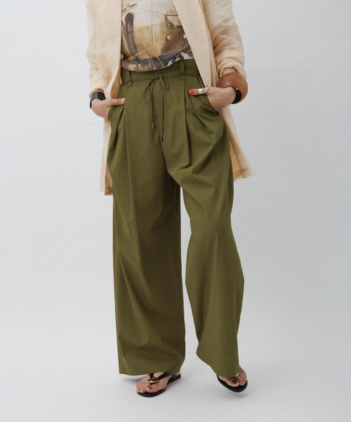 アダムエロペ（ADAM ET ROPE’）/ドロストドカンパンツ セール】ドロストドカンパンツ（その他パンツ）｜ADAM ET ROPE