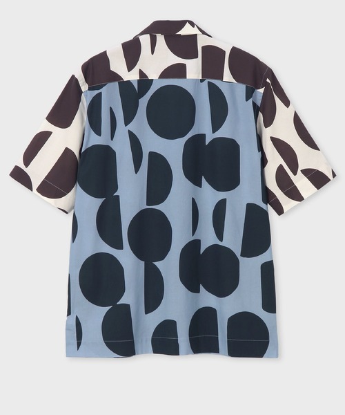 Paul Smith(ポールスミス)の「"Cut Up Dots" オープンカラーシャツ / 253353 905UM(シャツ/ブラウス・メンズ・ライトインディゴブルー・SMALL/MEDIUM/LARGE/X-LARGE)」の4枚目の写真