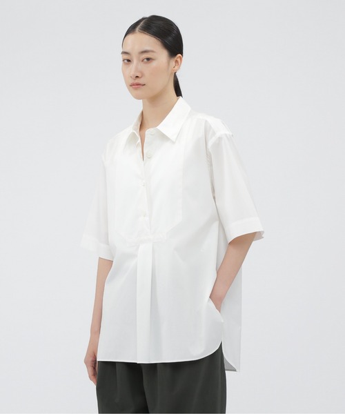 マーガレットハウエル コットンツイル シャツ ジャケット MARGARET HOWELL（マーガレットハウエル）の「SHIRTING LINEN（シャツ