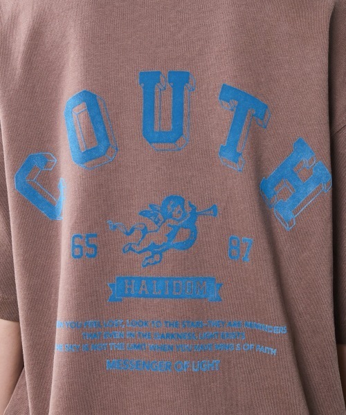 CHIC STYLE（シックスタイル）の「バックプリントTシャツ＜大きいサイズ有＞シックスタイル（Tシャツ/カットソー・レディース・チャコール/ブラウン・M/L/LL/3L/4L/5L）」の14枚目の写真