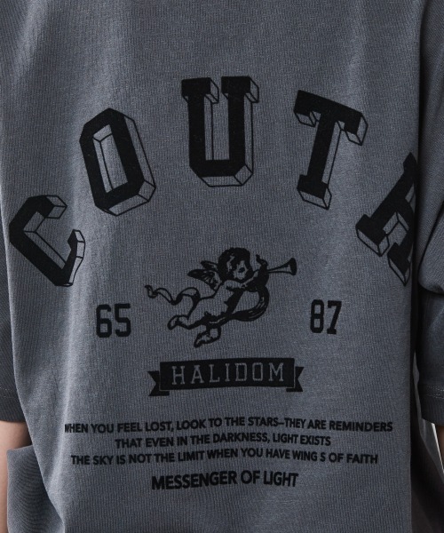 CHIC STYLE（シックスタイル）の「バックプリントTシャツ＜大きいサイズ有＞シックスタイル（Tシャツ/カットソー・レディース・チャコール/ブラウン・M/L/LL/3L/4L/5L）」の20枚目の写真