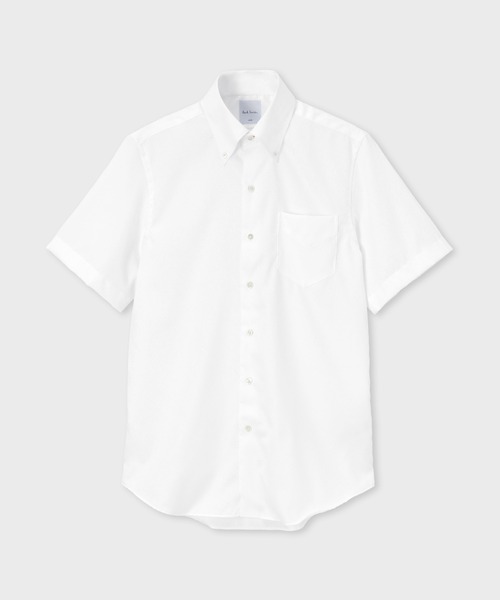 Paul Smith(ポールスミス)の「ドビードット 半袖ドレスシャツ【253215 S807PR】(ビジネスシャツ・メンズ・ホワイト/ライトブルー・SMALL/MEDIUM/LARGE/X-LARGE)」の2枚目の写真