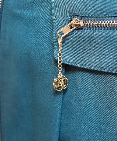 axes femme（アクシーズファム）の「フィッシュテール×ジップスカート（スカート・レディース・ブラック/ベージュ/ブルーグリーン・FREE）」の20枚目の写真