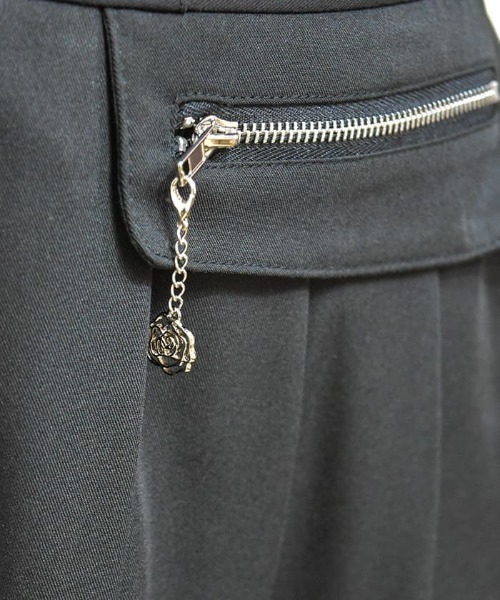 axes femme（アクシーズファム）の「フィッシュテール×ジップスカート（スカート・レディース・ブラック/ベージュ/ブルーグリーン・FREE）」の21枚目の写真