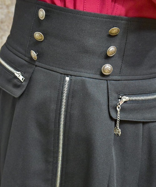 axes femme（アクシーズファム）の「フィッシュテール×ジップスカート（スカート・レディース・ブラック/ベージュ/ブルーグリーン・FREE）」の22枚目の写真