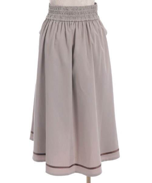 axes femme（アクシーズファム）の「フィッシュテール×ジップスカート（スカート・レディース・ブラック/ベージュ/ブルーグリーン・FREE）」の4枚目の写真