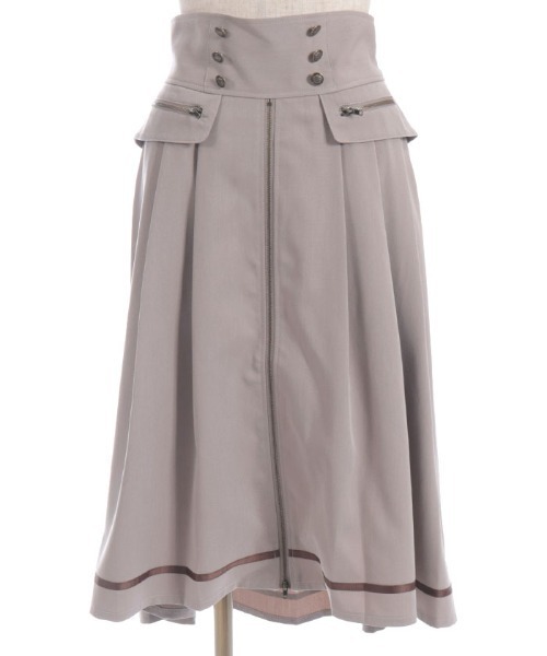 axes femme（アクシーズファム）の「フィッシュテール×ジップスカート（スカート・レディース・ブラック/ベージュ/ブルーグリーン・FREE）」の7枚目の写真