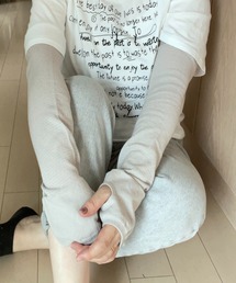 ほっそり美しく見せる ★ゆったりスベリ止め 付★アームカバー★2331 10ペア アームカバー | THREEPPY