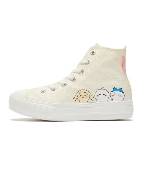 CONVERSE（コンバース）の「CONVERSE ALL STAR LIGHT PLTS PT HI / CHIIKAWA（コンバース オールスター ライト PLTS PT HI / ちいかわ）（スニーカー・レディース・ブラック系/ベージュ系/グレー系・22.5cm/23cm/23.5cm/24cm/24.5cm/25cm）」の17枚目の写真