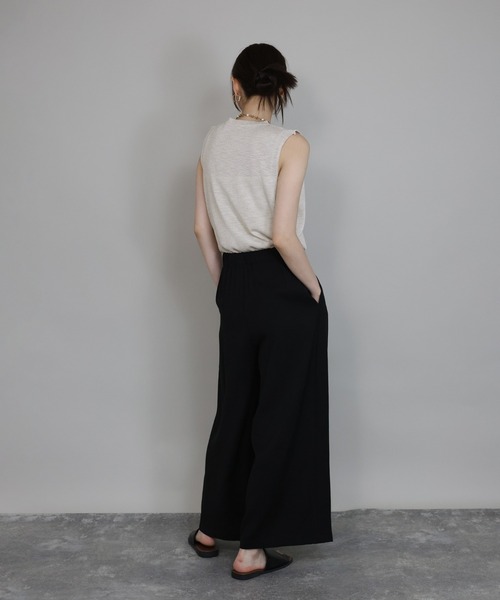 J by blue(ジェイバイブルー)の「ラメニットベスト(ベスト・レディース・ピンク/ベージュ/ブラック・MEDIUM)」の7枚目の写真
