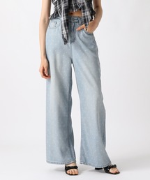 FOREVER 21 | 【2025SS】ドット柄デニムパンツ(デニムパンツ)