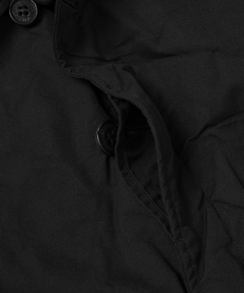 COMME des GARCONS HOMME（コム デ ギャルソン・オム）の「ESTEL GARMENT DYE COAT（ステンカラーコート・メンズ・ブラック・XL/L/M/S/XS）」の9枚目の写真