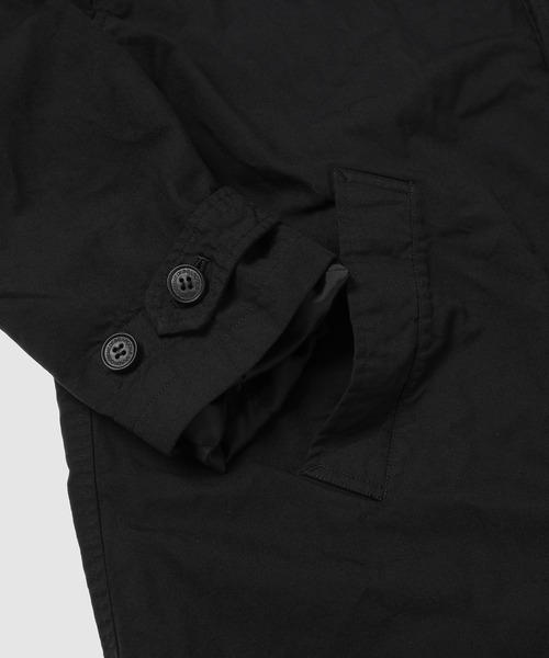 COMME des GARCONS HOMME（コム デ ギャルソン・オム）の「ESTEL GARMENT DYE COAT（ステンカラーコート・メンズ・ブラック・XL/L/M/S/XS）」の2枚目の写真